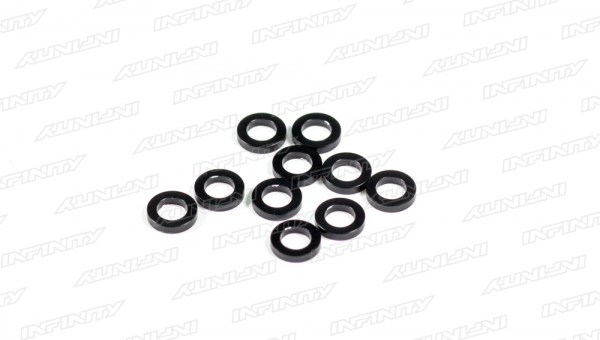 IF11 - RIDE HEIGHT ADJUST ALU WASHER 1.0mm (Black/10pcs)