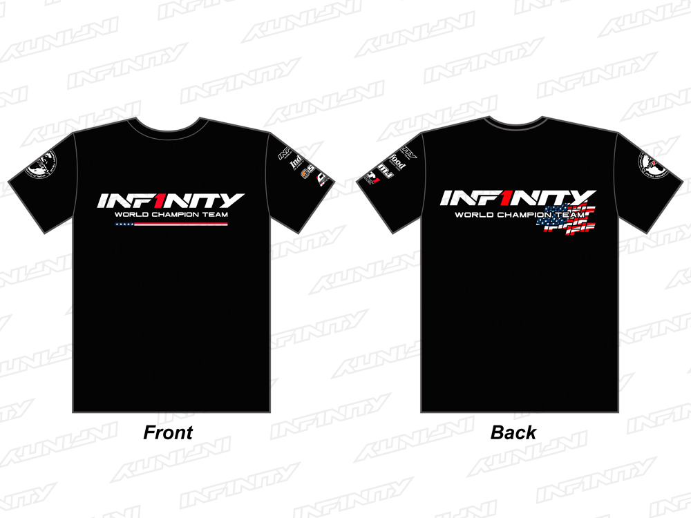 INFINITY 2018 Team "U.S.A." T-shirt (BK)