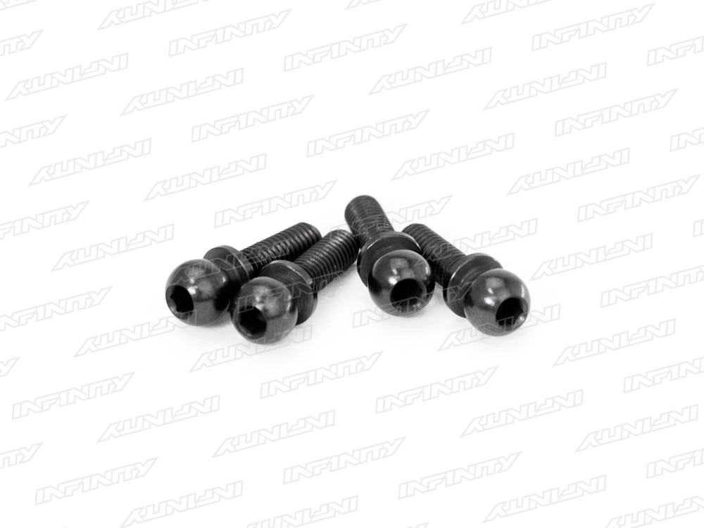 IF14 - STEEL BALL END 4.9mm LONG (4pcs)