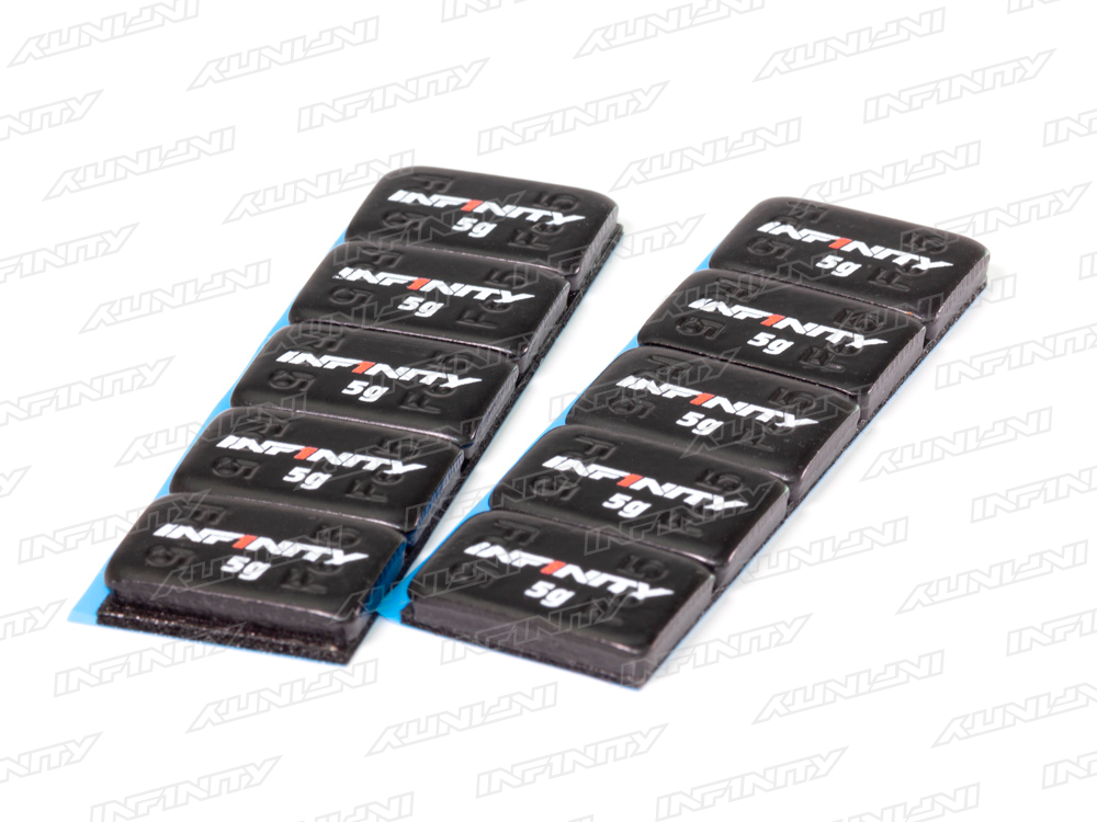 INFINITY RACING WEIGHT (Black/5g/10pcs)