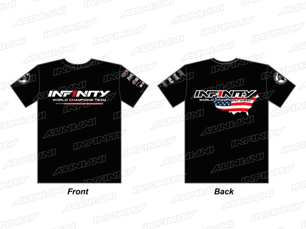 INFINITY 2019 Team "U.S.A." T-shirt (BK)