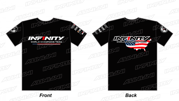 INFINITY 2019 Team "U.S.A." T-shirt (BK)