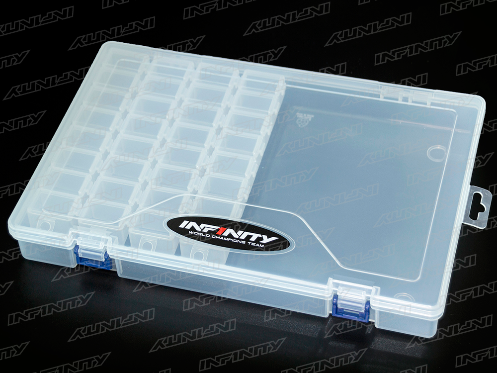 INFINITY SMALL PARTS CASE SET (8 Compartments/4pcs)