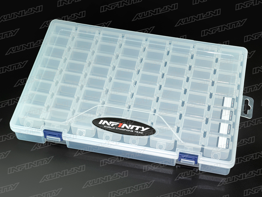 INFINITY SMALL PARTS CASE SET (8 Compartments/8pcs)