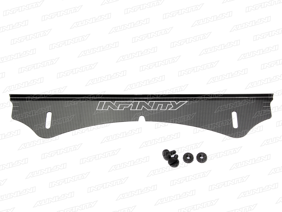 LIGHT WEIGHT LIP SPOILER SET (Carbon style with Logo)