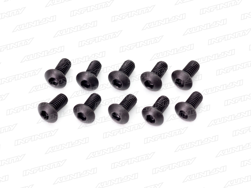 M3x6mm BUTTON HEAD SCREW (10pcs)