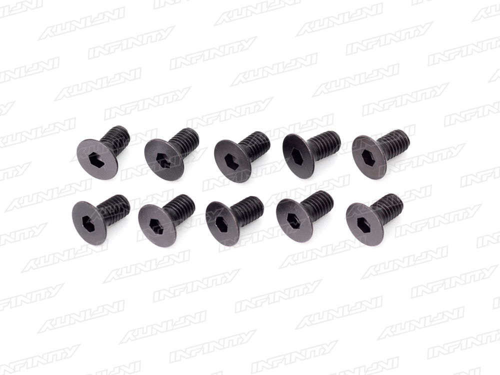 M3x6mm FLAT HEAD SCREW (10pcs)