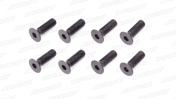 M3x10mm FLAT HEAD SCREW (8pcs)