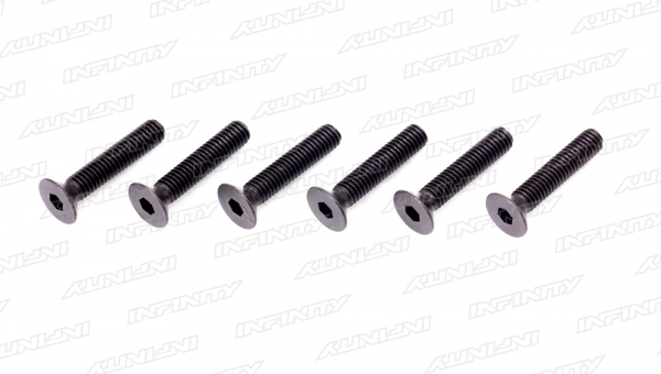 M3x15mm FLAT HEAD SCREW (6pcs)