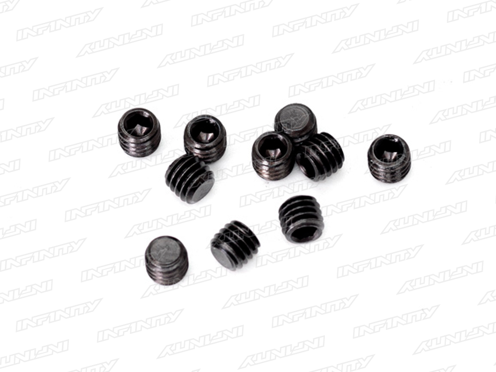 M3x2.5mm SET SCREW (Flat Point/10pcs)