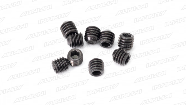 M3x3mm SET SCREW (Cup Point/10pcs)