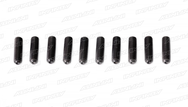 M3x10mm SET SCREW (Cup Point/10pcs)