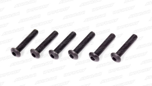 IF18-2 - M3x15mm BUTTON HEAD SCREW (6pcs)