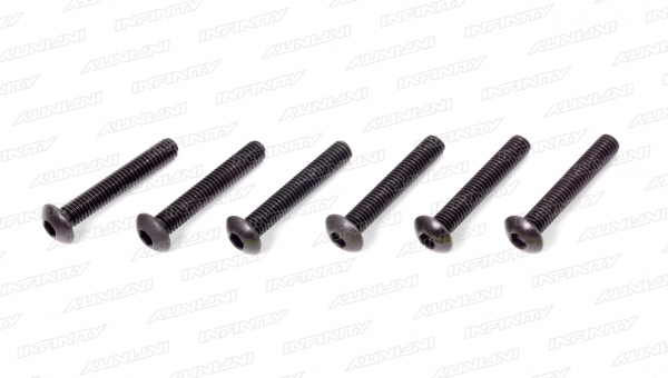 IF18-2 - M3x18mm BUTTON HEAD SCREW (6pcs)