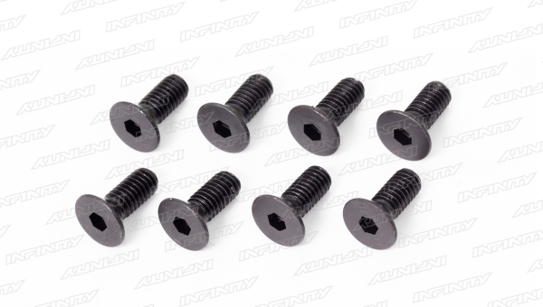 IF18-2 - M4x10mm FLAT HEAD SCREW (8pcs)