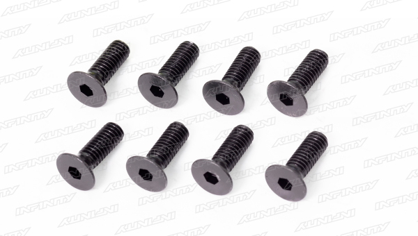 IF18-2 - M4x12mm FLAT HEAD SCREW (8pcs)