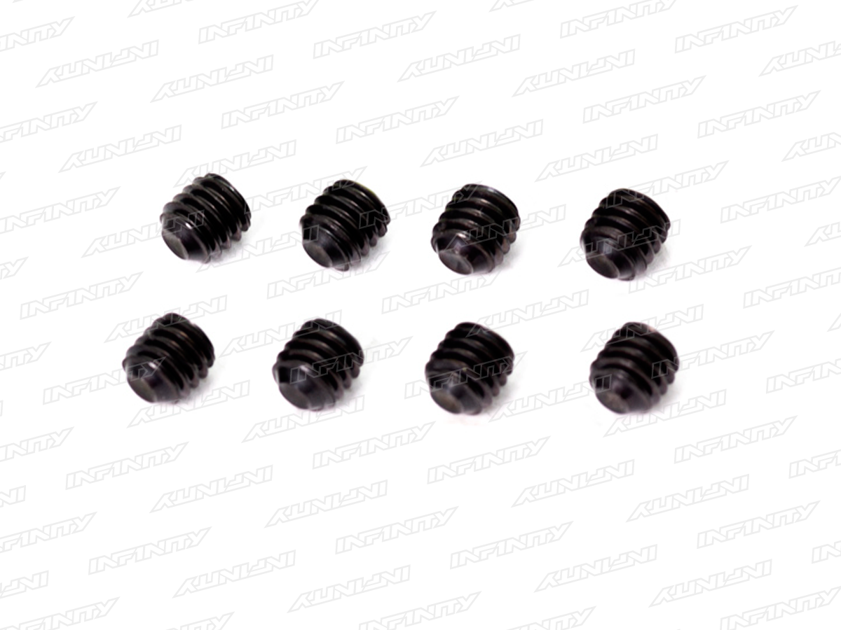 IF18-2 - M4x4mm SET SCREW (Cup Point/8pcs)