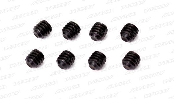 IF18-2 - M4x4mm SET SCREW (Cup Point/8pcs)