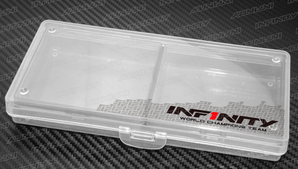 INFINITY PARTS CASE (with lid 2 divide)
