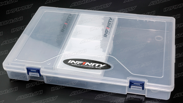 INFINITY PARTS CASE SET (with lid 2divide, 4divide each 1pc)