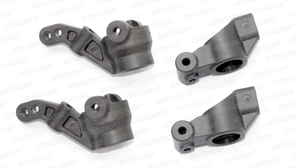 STEERING BLOCK / REAR UPRIGHT SET (IF14-2/Super Hard)