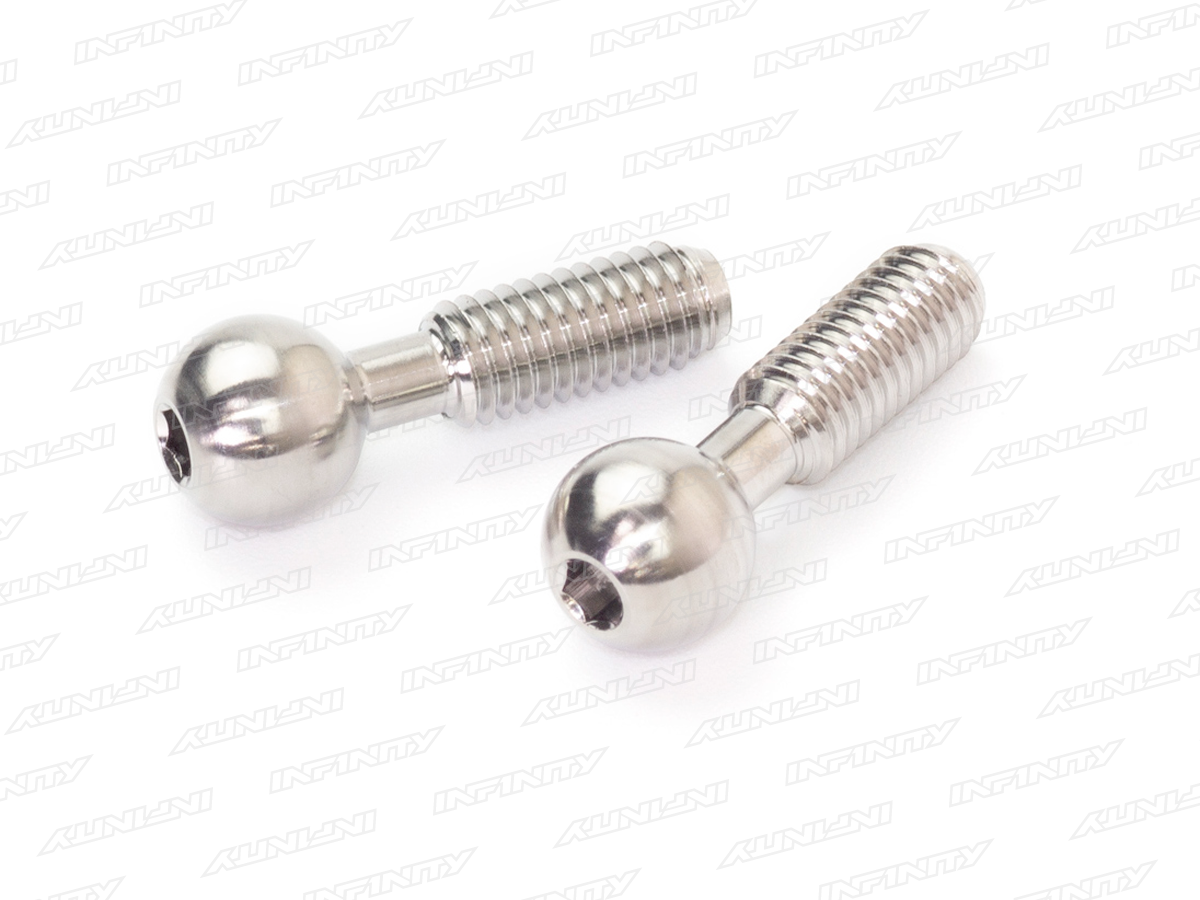 TITANIUM BALL SCREW φ8mm (Front/2pcs)