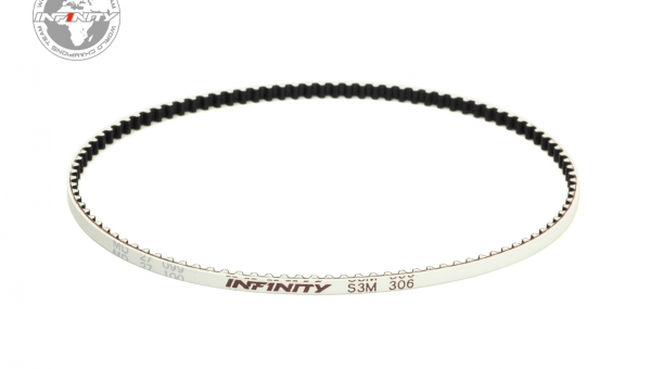 LOW FRICTION DRIVE BELT REAR 3x306mm (Team Edition)