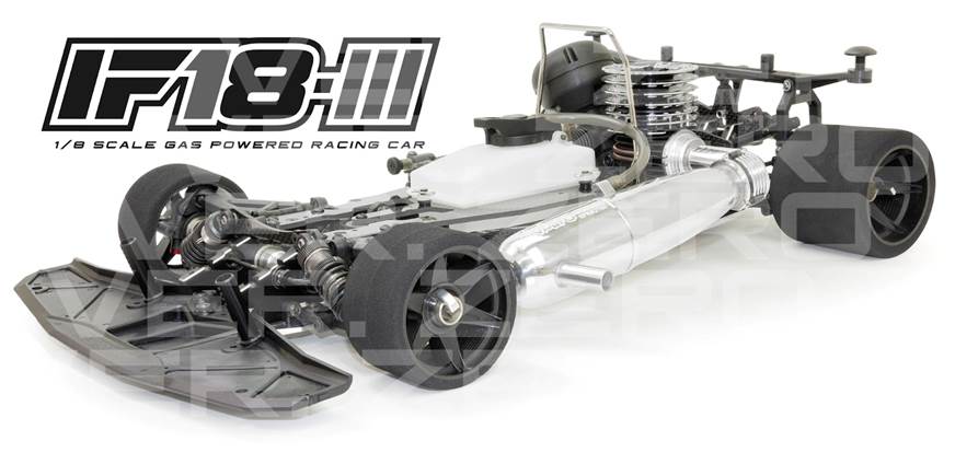 New Model " IF18-Ⅲ 1/8 Scale GP Racing Car Chassis Kit (Ver. ZERO) " Advance Sales Announcement