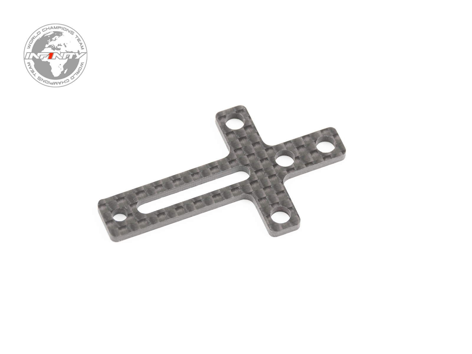 GRAPHITE REAR CHASSIS STIFFENER 2.0mm (TE MID)