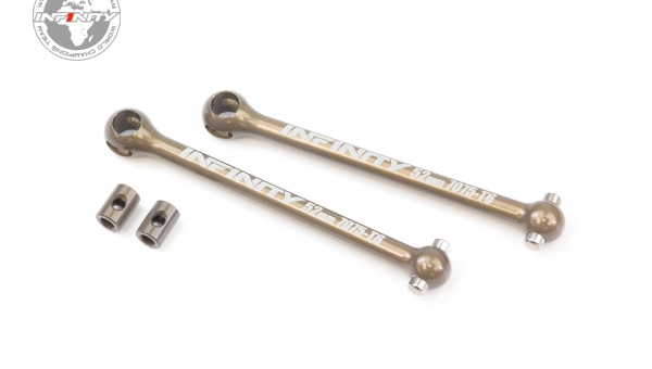 ALU REAR SWING SHAFT SET (Parallel/52mm)