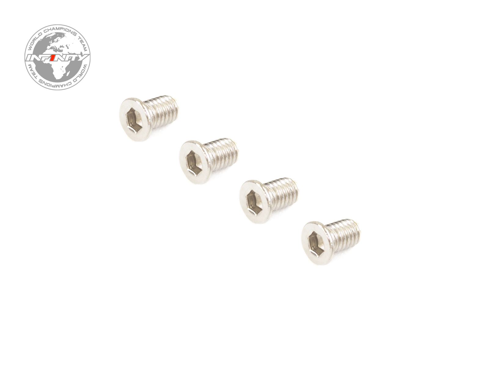 M3x5mm STAINLESS THIN FLAT HEAD SCREW (4pcs)
