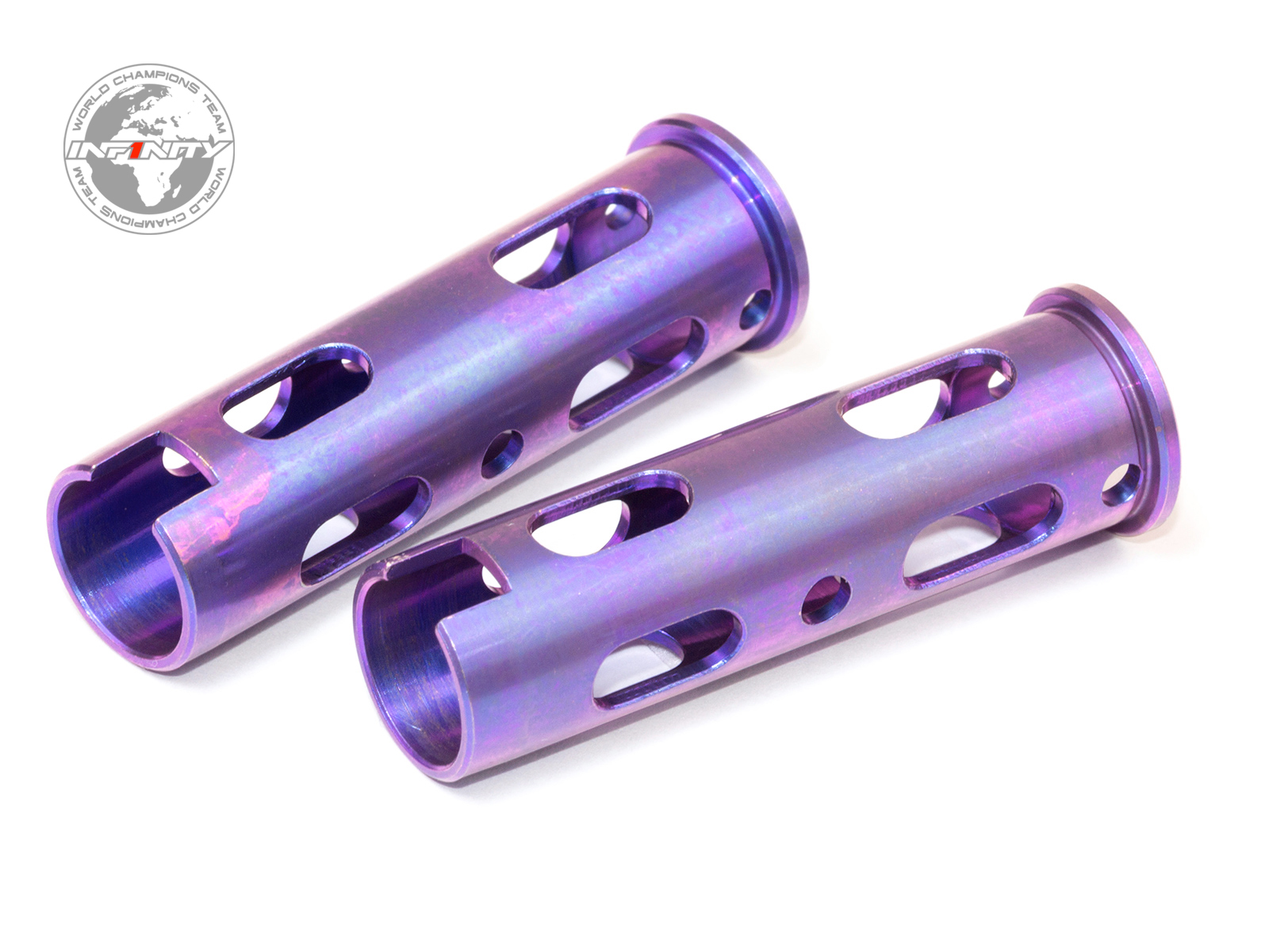 LIGHTWEIGHT Ti REAR WHEEL SHAFT (2pcs)        