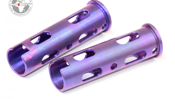 LIGHTWEIGHT Ti REAR WHEEL SHAFT (2pcs)        